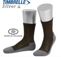 JD Funktionssocke Crew Winter Silberionen-Jagdsocke olivegrün/grau - 1 Paar