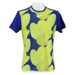 Joma Sport T-shirt Challenge (elastic, breathable) yellow/dark blue men's
