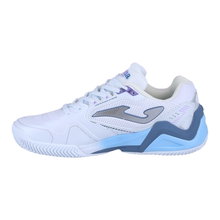 Joma Buty tenisowe Set Lady 2402 Clay/Sandplatz białe/niebieskie Damskie