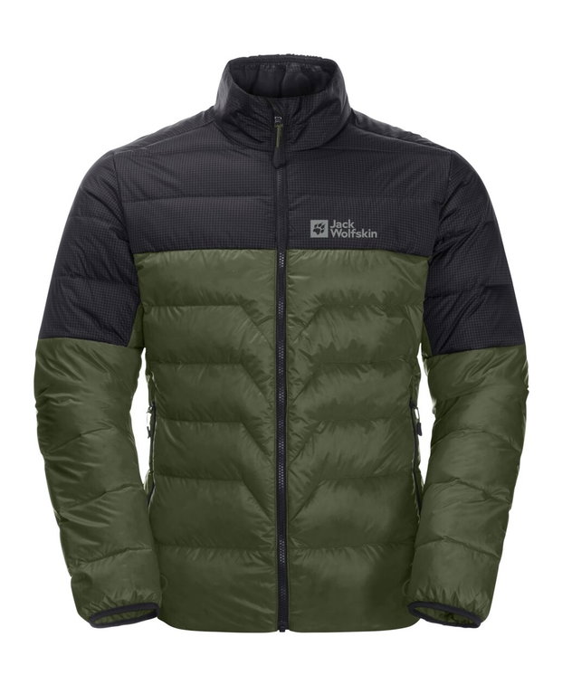 Jack Wolfskin Winter-Daunenjacke DNA Tundra (sehr warm, winddicht) grün Herren