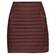 Jack Wolfskin Winterrock Iceguard (winddicht, warm wattiert, PFC-frei) cordovanrot Damen