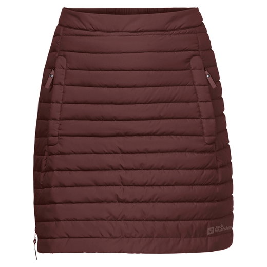 Jack Wolfskin Winterrock Iceguard (winddicht, warm wattiert, PFC-frei) cordovanrot Damen