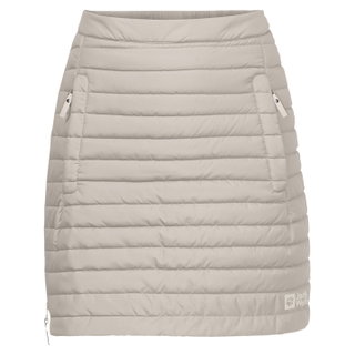 Jack Wolfskin Winterrock Iceguard (winddicht, warm wattiert, PFC-frei) perlenweiss Damen