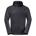 Jack Wolfskin Fleecejacke Hirschberg Hooded Fullzip phantomgrau Herren