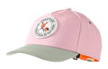 Jack Wolfskin Basecap SmileyWorld Badge Cap pink/grau Kinder