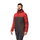 Jack Wolfskin Winter Down Jacket Ather Down Hoody (Hood, windproof, water-repellent) red/wine red Men