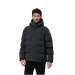Jack Wolfskin Winter-Daunenjacke Roemertor (warm, winddicht, wasserabweisend, atmungsaktiv) phantomgrau Herren