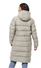 Jack Wolfskin Winter Down Coat Frozen Palace Coat 2024 (windproof, water-repellent) beige ladies