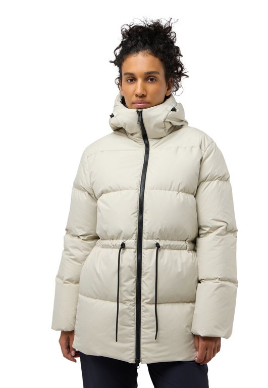 Jack Wolfskin Winter-Daunenmantel Kirschallee (wasserdicht) beige Damen