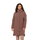 Jack Wolfskin Zimowy Puchowy Płaszcz Luisenplatz (wodoodporny, wiatroszczelny) czerwonobrązowy Damski