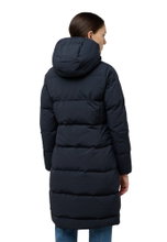 Jack Wolfskin Winter-Daunenmantel Nordlicht Coat (Fleece-Futter) navyblau Damen