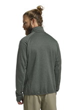 Jack Wolfskin Fleecejacke Taiga Full Zip (elastische Bünd) grün Herren
