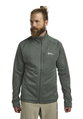 Jack Wolfskin Fleecejacke Taiga Full Zip (elastische Bünd) grün Herren