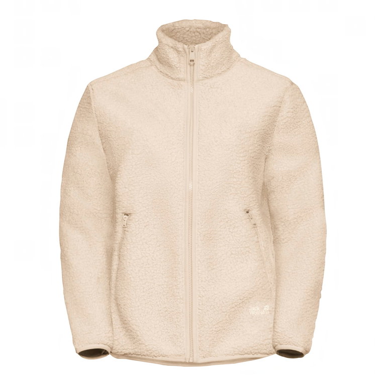 Jack Wolfskin Fleecejacke High Curl (warm, atmungsaktiv) cream Damen