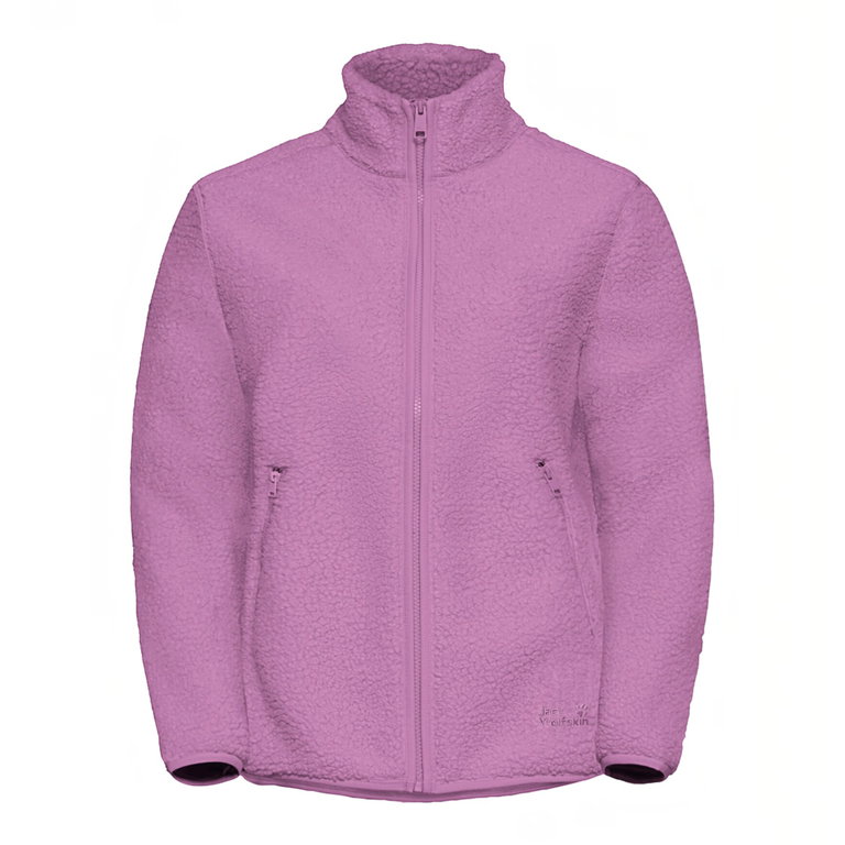 Jack Wolfskin Fleecejacke High Curl (warm, atmungsaktiv) pink Damen