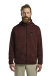 Jack Wolfskin Fleecejacke Mogari Hooded Full Zip (atmungsaktiv, Recyclingpolyester) braun Herren
