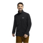 Jack Wolfskin Fleecejacke Taunus 200 Full Zip (warm, optimale Bewegungsfreiheit) schwarz Herren