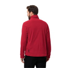 Jack Wolfskin Fleece Jacket Taunus (quick-drying, breathable) red Men's