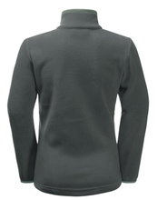 Jack Wolfskin Fleecejacke Taunus (schnelltrocknend, atmungsaktiv) dunkelgrün Kinder (164-176)