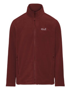 Jack Wolfskin Fleecejacke Wild Rebel 200 Full-Zip (warm) dunkelrot Herren