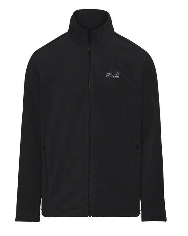 Jack Wolfskin Wild Rebel 200 Full-Zip Fleece Jacket (warm) black men's
