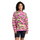 Jack Wolfskin Fleecepullover Paw Era 100 Print Half-Zip pink/beige Damen