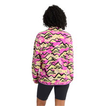 Jack Wolfskin Fleecepullover Paw Era 100 Print Half-Zip pink/beige Damen
