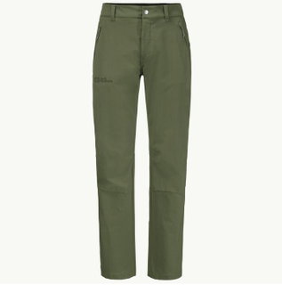 Jack Wolfskin Softshellowe spodnie Activate XT (bardzo oddychające, wodoodporne i wiatroszczelne) khaki/zielone męskie