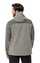 Jack Wolfskin Wander-Funktionsjacke Go Hike (wind-/wasserdicht) mistygrün Herren