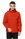 Jack Wolfskin Stormy Point 2-Layer Rain Jacket (Weatherproof Jacket, Waterproof/Windproof, Breathable) Orange/Red Men