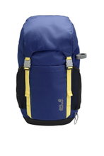 Jack Wolfskin Kinder-Wanderrucksack Explorer (bequemes Tragesystem, für Kinder ab 6 Jahren) blau/gelb 20 Liter