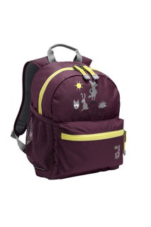 Jack Wolfskin Kinder-Tagesrucksack Little Scout (für Kinder ab 6 Jahren) dunkelrosa 10 Liter