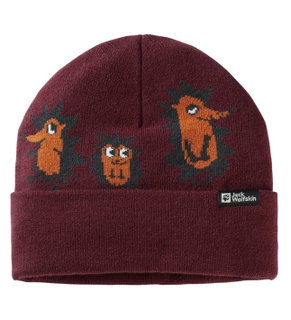 Jack Wolfskin Mütze (Beanie) Gleely - berrypink Kinder