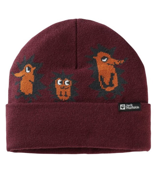 Jack Wolfskin Mütze (Beanie) Gleely - berrypink Kinder