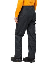 Jack Wolfskin Regenhose Rainy Day Pants (wasserdicht, winddicht, atmungsaktiv) schwarz Herren