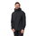 Jack Wolfskin Wanderjacke-/Regenjacke Elsberg 2.5L (sehr atmungsaktiv, wasserdicht, winddicht) schwarz Herren