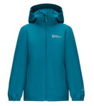 Jack Wolfskin Regenjacke Flaze Texapore (winddicht, wasserdicht und leicht) everestblau Kinder