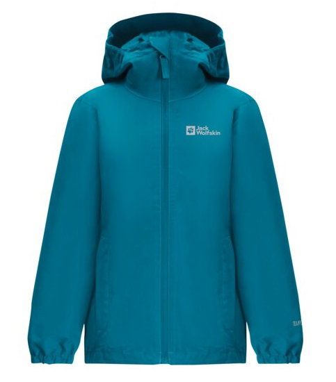 Jack Wolfskin Regenjacke Flaze Texapore (winddicht, wasserdicht und leicht) everestblau Kinder