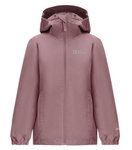 Jack Wolfskin Regenjacke Flaze Texapore (winddicht, wasserdicht und leicht) mauvepink Kinder