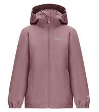 Jack Wolfskin Rain Jacket Flaze Texapore (windproof, waterproof and lightweight) mauvepink Kids