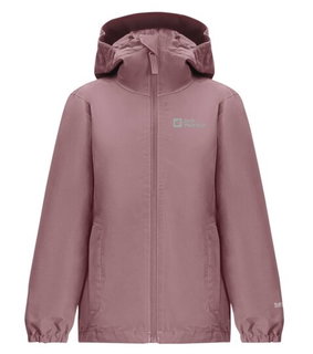 Jack Wolfskin Regenjacke Flaze Texapore (winddicht, wasserdicht und leicht) mauvepink Kinder