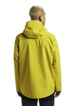 Kurtka turystyczna/jesienna Jack Wolfskin Highest Peak 3-warstwowa (wodoodporna, wiatroszczelna, oddychająca) żółta męska
