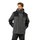 Jack Wolfskin Wanderjacke-/Regenjacke Jasper 2-Lagen (Wetterschutzjacke, wasserdicht, winddicht) dunkelgrau Herren