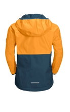 Jack Wolfskin Regenjacke Rainy Days (atmungsaktiv, winddicht, wasserdicht) orange Kinder