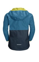 Jack Wolfskin Regenjacke Rainy Days (atmungsaktiv, winddicht, wasserdicht) everestblau Kinder