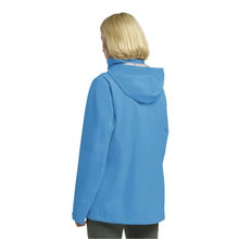 Jack Wolfskin Regenjacke Trailtime 2-Lagen (wasserdicht, atmungsaktiv) blau Damen
