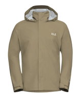 Jack Wolfskin Regenjacke Trailtime 2-Lagen (wasserdicht, atmungsaktiv) 2026 hellbraun Herren