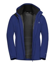 Jack Wolfskin Trailtime Rain Jacket 2-Layer (waterproof, breathable) 2026 orchid blue men's