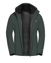 Jack Wolfskin Regenjacke Trailtime 2-Lagen (wasserdicht, atmungsaktiv) 2026 palm grün Herren