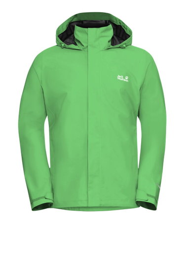 Jack Wolfskin Regenjacke Trailtime 2-Lagen (wasserdicht, atmungsaktiv) 2026 lizard grün Herren